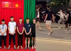 Bắt giữ 7 đối tượng mang hung khí đánh nhau giữa phố ở Đồng Nai