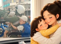 Bức ảnh "mẹ cân tất" đang viral: Chúng ta từ những cô gái trói gà không chặt, sau 9 tháng 10 ngày đều trở thành siêu nhân hết!