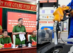 Công an Lai Châu họp báo thông tin vụ 12.500 lít dầu trộn lẫn xăng