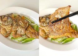 Đi làm về mệt, tôi nấu món cá này trong 30 phút: Da giòn rụm, thịt ngọt mềm, ăn một lần là nghiện