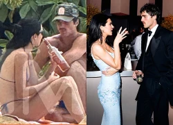"Tóm gọn" Kendall Jenner hẹn hò tài tử Đồi Gió Hú trên bãi biển