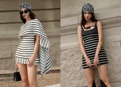 Vừa cổ điển, vừa đậm chất hiện đại với họa tiết kẻ sọc
