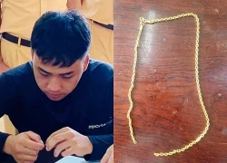 Nam thanh niên cướp dây chuyền của người phụ nữ trên đường vắng