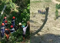 Đạp xe dã ngoại, 2 học sinh rơi xuống vực sâu ở Đắk Lắk