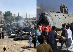 Nổ lớn nhằm vào đoàn tàu quân sự Pakistan, 24 người thiệt mạng