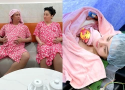 Saka Trương Tuyền sinh con gái cho Hồ Việt Trung, Xí Muội lên chức chị hai