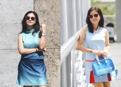 Tạm biệt oi bức ngày hè nhờ trang phục áo, váy không tay