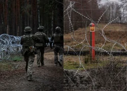 Ukraine tăng cường an ninh ở khu vực biên giới với Belarus