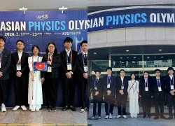 Việt Nam thuộc top 8 đoàn có kết quả cao nhất tại Olympic Vật lí châu Á 2026