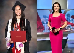 Á hậu Việt vừa nhận bằng thạc sĩ tại Mỹ: Học vấn nổi bật, từng làm BTV của VTV