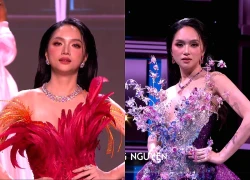 Bán kết Miss Grand: Hương Giang tung chiêu "cánh bướm" rồi bay thẳng vào Top 9, lần thứ 2 được vinh danh hạng mục quan trọng