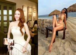 Body cực phẩm của siêu mẫu Anh Thư khi diện bikini, Nhã Phương gầy gò đáng lo ngại