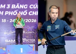 Cơ thủ Chiêm Hồng Thái vào Top 14 thế giới