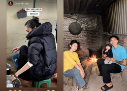 Điều ít ai biết về Doãn Hải My khi về quê làm dâu nhà Văn Hậu: Rửa bát ngày cỗ đến phơi thóc ngày mùa