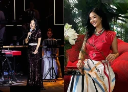 Diva Hồng Nhung mặt sưng vù vẫn lên sân khấu diễn, tìm chỗ dựa khi điều trị ung thư