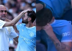 HLV Pep Guardiola khóc rồi!