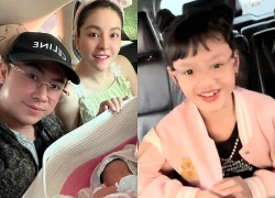 Hồ Việt Trung lần đầu khoe con gái mới sinh, tiết lộ thái độ Xí Muội khi có em