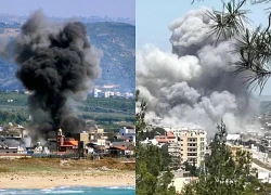 Israel tấn công hơn 70 mục tiêu của Hezbollah