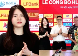 Nhan sắc ái nữ Bầu Thụy - Chủ tịch trẻ nhất V.League chiếm trọn "spotlight" trong ngày Ninh Bình bổ nhiệm HLV Chu Đình Nghiêm