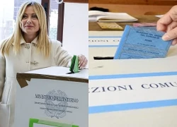 Phe trung hữu thắng lớn trong cuộc bầu cử địa phương ở Italy