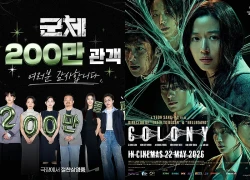 Phim zombie Colony vượt mốc 2 triệu khán giả nhanh nhất tại phòng vé Hàn Quốc