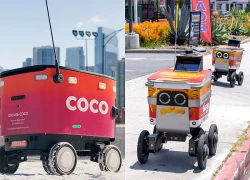 Robot giao hàng 'xâm chiếm' thành phố Los Angeles