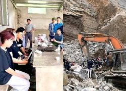 Tạm dừng mỏ đá sau vụ sạt lở khiến 3 công nhân tử vong