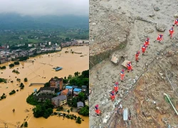 Trung Quốc ứng phó mưa lũ diện rộng
