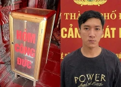 Vừa ra tù, đi từ Đắk Lắk đến Đà Nẵng để trộm hòm tiền công đức