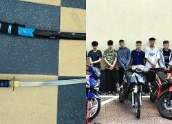 12 thanh thiếu niên mang dao kiếm truy đuổi người đi đường