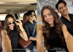 Cam thường "bóc" nhan sắc thật của vợ Tây Bùi Tiến Dũng đi bế giảng cho con: Giật trọn "spotlight" với đôi chân dài