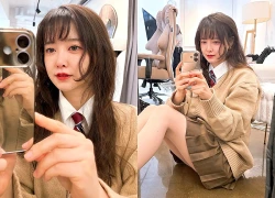 Đố ai làm lại Goo Hye Sun: Đăng 4 ảnh khoe chân nõn nà đã đủ khiến bạn trai tin đồn Lee Min Ho bị réo gọi khắp MXH