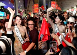 Fan chào đón Hương Giang trở về sau Miss Grand All Stars