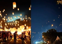 Hàng nghìn đèn lồng mang thông điệp hòa bình thắp sáng bầu trời Indonesia