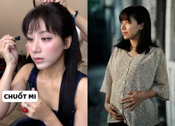 Lần đầu có mỹ nhân Việt tháo sụn mũi giả để đóng gái quê, netizen nhìn xong chỉ thốt lên "thật quá vô lý"