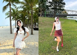 Nâng tầm mọi set đồ mùa hè cùng khăn turban ren