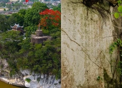 Ngọn núi cao chỉ hơn 20m ai cũng biết tên: Có hàng chục bài thơ, văn khắc trên đá đang trình lên UNESCO