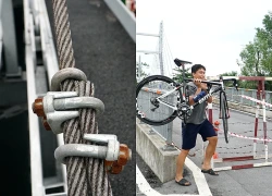 Phát hiện bất thường của 2 sợi cáp neo khiến cây cầu ở TPHCM bị phong tỏa