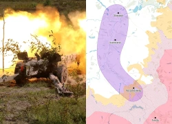 Chốt chặn của Ukraine rung lắc dữ dội, Nga xâm nhập vành đai pháo đài