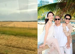 Con trai Thu Trang Tiến Luật qua Pháp du học, gặp nắng nóng, vẫn thích nghi tốt