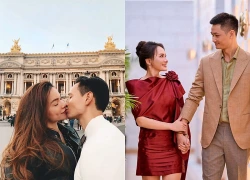 Diễn viên Kim Lý lãng mạn bên vợ Hà Hồ, Bảo Thanh tự hào về chồng