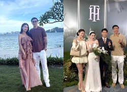 Doãn Hải My lên đồ đi ăn cưới là rõ đẳng cấp Top 10 Hoa hậu Việt Nam, khác hẳn style nhạt nhạt thường ngày