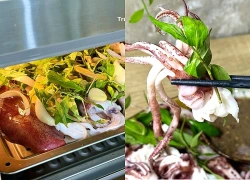 Loại rau gia vị mọc đầy bờ rào, hấp mực thơm phức, thanh ngọt, giữ trọn vị tươi của hải sản