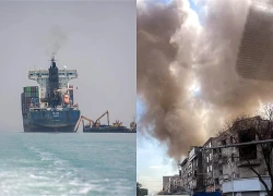 Mỹ tiếp tục tấn công hàng loạt mục tiêu ở Iran, nổ lớn gần eo biển Hormuz