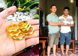 Nhặt túi chứa vàng trước chợ, vợ chồng Thôn đội trưởng trả lại người đánh rơi