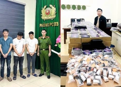 Bắt giữ nhóm đối tượng bán hơn 1.000 điện thoại Samsung giả
