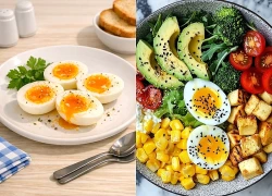 Cách ăn trứng luộc giảm cân hiệu quả: Cứ ăn là giảm