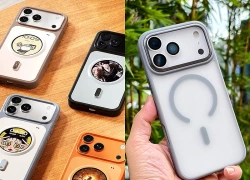 Chiếc ốp lưng kỳ lạ mang màn hình phụ lên iPhone 17 Pro Max