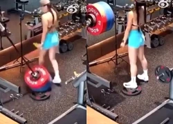 Clip đang viral: Thanh niên tháo tạ làm rơi thẳng vào chân 1 bạn nữ trong phòng gym, tình trạng hiện tại của nạn nhân