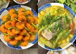 Hôm nay nấu gì: Mâm cơm đậm vị ngày hè, thanh mát, nhìn mà thèm
